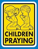 Children Praying Large Poster