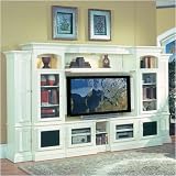Parker House Furniture HAM100-5T Hampton 5-Piece X-pandable Entertainment Center with iPod Dock
