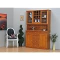 Vitrine Aufsatzbuffet Buffet Cadiz Kiefer massiv Kommode Neu