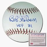 Bob Gibson Autographed Rawlings MLB Baseball with HOF 81 Inscription