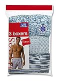 3-Pack Hanes Men's Woven Boxer 688B