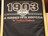 Harley-Davidson 105th 1903 The Tradition Continues --LIMITED EDITION-- Black 100% Pre-Shrunk Cotton T-shirt