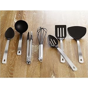 Amco 7-Piece Nonstick Nylon Utensil Set by Amco