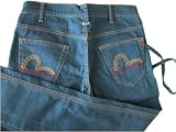 Evisu - VERY RARE NWT $495 Womens EVISU DELUXE Jeans Italy 28