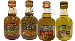 Mantova Bruschetta/Truffle/Garlic/Basil, Set of 4 bottles, 8.5 oz each