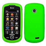 Green Silicone Case / Skin / Cover for Samsung Solstice II / SGH-A817