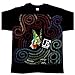 Electra Records 'Butterfly Swirl' 2-Sided Lightweight T-Shirt