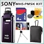 Sony MHS-PM5K/V bloggie Mobile 5MP HD Snap 360 Video Camera (Violet) with 4x Digital Zoom + 4GB Accessory Kit