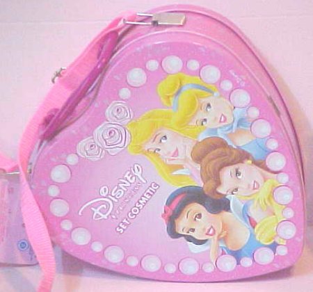 Disney Princess Eau De Toilette Metallic Heart Set