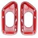 Opar Red Central Console Lock Switch Cover Trim for 2011 - 2016 Jeep Wrangler - Set
