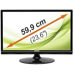 MEDION Akoya P55005 Full HD Monitor 59,9cm 23,6" 2ms DVI-D HDMI VGA 16:9 OSD 2 integrierte Lautsprecher � Helligkeit typ. 300 cd/m�