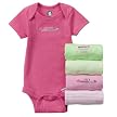 Gerber 5pk Short Sleeve Onesies - Pink