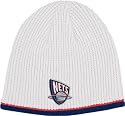 New Jersey Nets White Knit Hat
