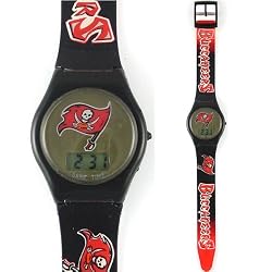 Tampa Bay Buccaneers Fan Series Kids Digital Watch - NFL Football Fan Shop Sports Team Merchandise
