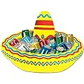 Inflatable Sombrero Cooler (Holds Apprx 10 12-oz Cans) Party Accessory (1 Count) (1/pkg)