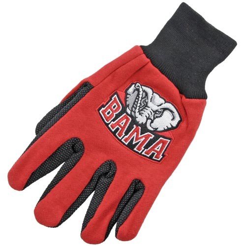 Alabama Crimson Tide Two-Tone Utility Gloves at Amazon.com