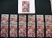 Lot 144 Congress Floral Pattern Bridge Tallies by Bicycle