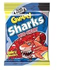 Black Forest Hanging Bag Liquid Filled Cherry Sharks, 4.5-Ounce Bags (Pack of 24)