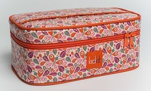 KidKit Travel Toiletries Train Case-SET OF TWO, Fully Stocked with High End Organic Travel Products, 9