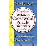 Merriam-webster's Crossword Puzzle Dictionary