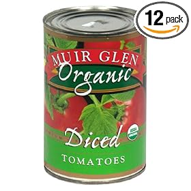 Muir Glen Organic Tomatoes, Diced, 14.5-Ounce Cans (Pack of 12)