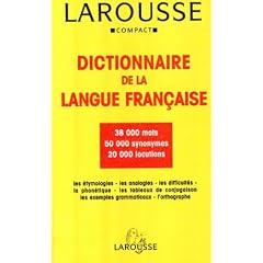 Larousse Compact - Dictionnaire De La Langue Francaise