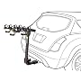 Saris T-RAX Sport Folding 4 Bike Hitch Mount Rack (2-Inch Recevier)