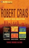 Robert Crais CD Collection 3: Voodoo River, Sunset Express, Indigo Slam (Elvis Cole)