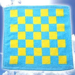 【CheckBlxYe】【5枚で1050円】新作・使いやすい大きさ・プリントデザイン・ハンドタオル・ふんわり・スポーツに海にプールにお風呂に・使い心地満点!