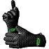 Verde River Products Gecko Grip Gloves, Silicone Heat Resistant Grilling BBQ, Oven, Grill, Baking, Smoking and Cooking Gloves, Med-Large, Black