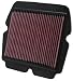 Automotive : K&N HA-1801 Honda High Performance Replacement Air Filter