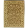 Antiquities Treasure Brown and Gold Handmade Wool Area Rug 12' x 18'