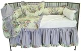 Angel Song Full Bloom Four-Piece Crib Bedding Set