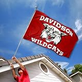 Davidson Wildcats University Large College Flag