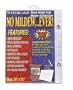 Heavyweight Mildew-Resistant Watergard Shower Curtain Liner- White