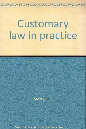 Customary law in practice