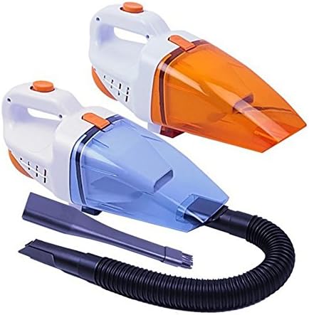90W 12V Portable Handheld Car Wet &amp; Dry vehicle Vacuum Cleaner Blue