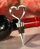 51HFKzeJmaL. SL160  Heart Wine Bottle Stopper Wedding Favors, 30 Reviews