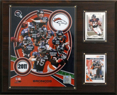 NFL Denver Broncos 2011 Team Plaque