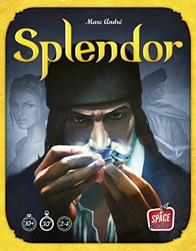 Splendor Card Game with Free Storage Bag