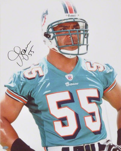 Junior Seau Miami Dolphins Autographed Photograph
