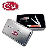 Case Fishing Folding Knife Orange G-10 Gift Set