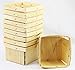 Wooden Berry Baskets: 1 Pint Size: 10 Pack