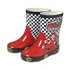 Roary The Racing Car Finish Boys Roary The Racing Car Wellington Boot - Black/White/Red