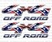 4x4 Redneck Rebel Flag Truck Decals F150 Ram Tundra
