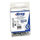 Kreg 1-1 4, #6 Fine, Pan-Head, Pocket...
