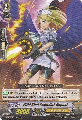 Cardfight!! Vanguard TCG - Wild Shot Celestial Raguel (BT11/024) - Seal Dragons Unleashed