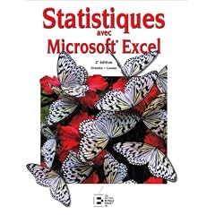 Statistiques avec Microsoft Excel