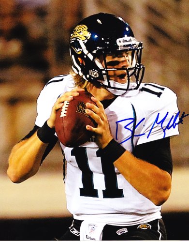 Blaine Gabbert Signed Autographed 8 X 10 Photo Jacksonville Jaguars