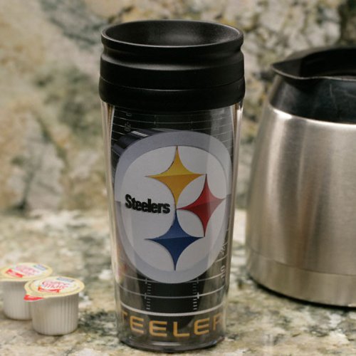 Pittsburgh Steelers Plastic Travel Tumbler